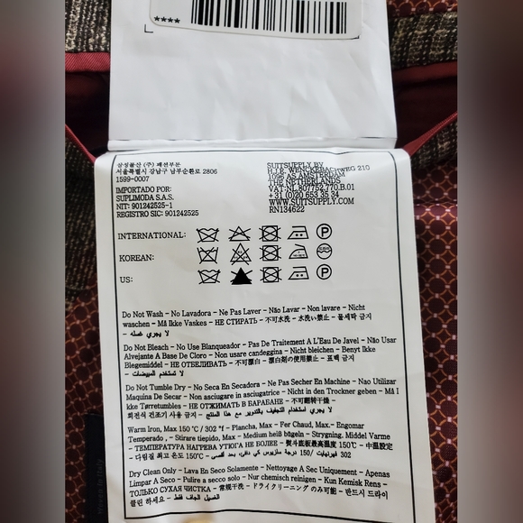 SuitSupply Mid-Brown Check Havana Jacket - Picture 13 of 15